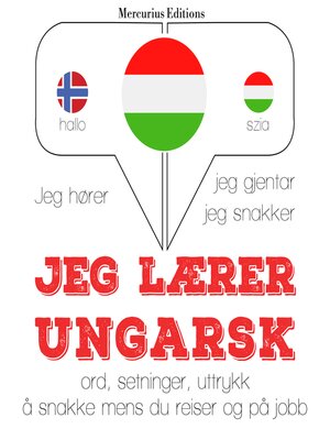 cover image of Jeg lærer ungarsk